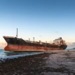 Shipwreck on Yemen Red Sea coast